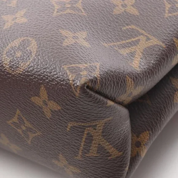 Louis Vuitton Shoulder Bag Saint Placide Cerise Canvas Cerise Brown Red - Picture 6 of 8